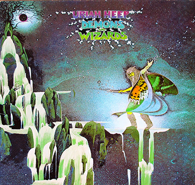URIAH HEEP - Demons and Wizards (France) album front cover vinyl record